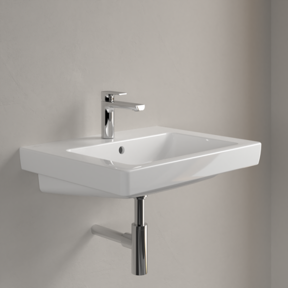 Villeroy&amp;Boch Раковина, Subway 2.0, шгв 1000*470*150, CeramicPlus, цвет-альпийский белый 7175A0R1