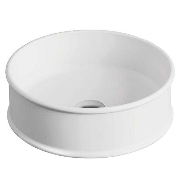 Раковина Artceram Atelier  накладная без отверстий  цвет белый матовый ATL001 05 00