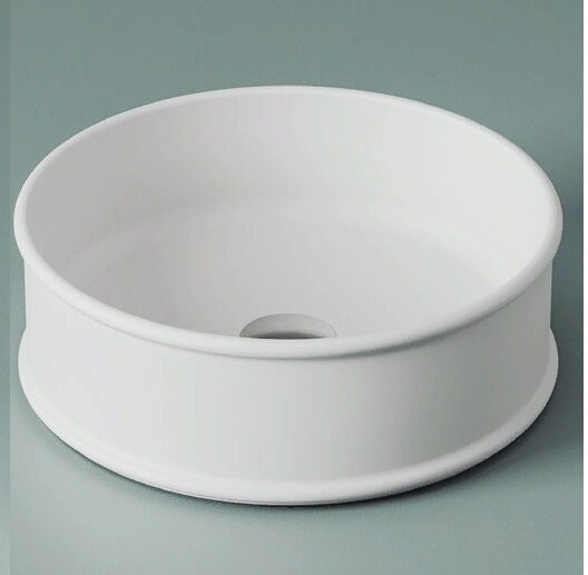 Раковина Artceram Atelier  накладная без отверстий  цвет белый матовый ATL001 05 00