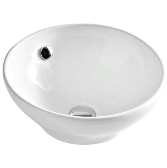 Раковина Artceram FUORI 1  накладная без отверстий цвет белый TFL002 01 00