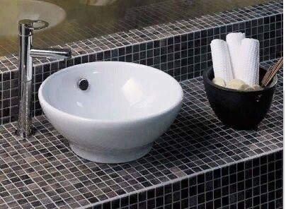 Раковина Artceram FUORI 1  накладная без отверстий цвет белый TFL002 01 00