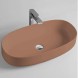 Раковина Artceram Cognac Quadro накладная  цвет  tortora COL005 40 00