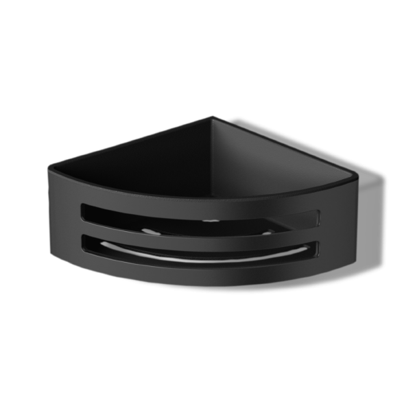 Душевая полка LANGBERGER ACCESSORIES 75660-BPC подвесная цвет черный матовый