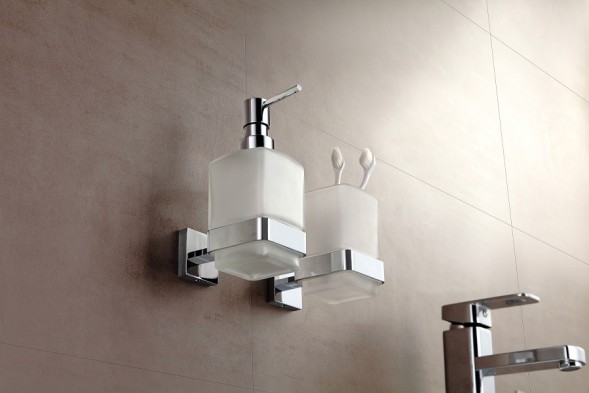 Стакан LANGBERGER LEDRO 21811A подвесной цвет хром