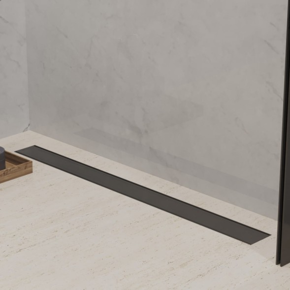 Paini Душевой лоток Klasik 750 мм D40, черный матовый