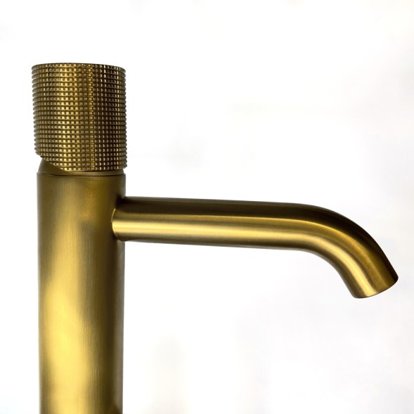 Paini 7GPJ205O Смеситель для раковины Кокс Грип , брашированное золото