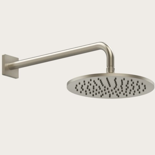 Gessi Верхний душ, Rettangolo, 140*216, цвет брашированное золото  20148#716