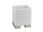 Gessi Стакан, Rettangolo, шгв 105*85*125, цвет чёрный#медь брашированная  20832#708