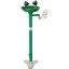 NOFER Аварийный фонтан напольный нерж. сталь/полипропилен BOCCHISF SC320 зеленый