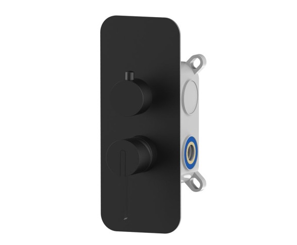 AQG Urban, встраиваемый смеситель для душа на 2 выхода, с дивертером, цвет хром