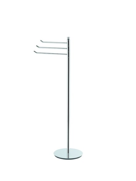 Stil Haus Hashi, стойка h85,5 см: 3 полотенцедержателя, цвет матовое золото