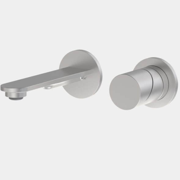 Смеситель для раковины, Fima Carlo Frattini, Slide, цвет-хром черный брашированный F5821WX8CS