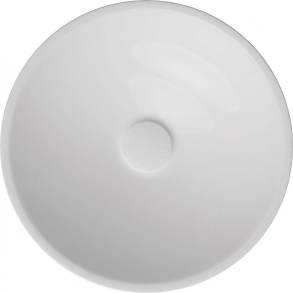 Раковина ISVEA SistemaY Soft накладная ШГВ 450*450*120 отверстия для смесителя отсутствуют цвет белый 10SY66045