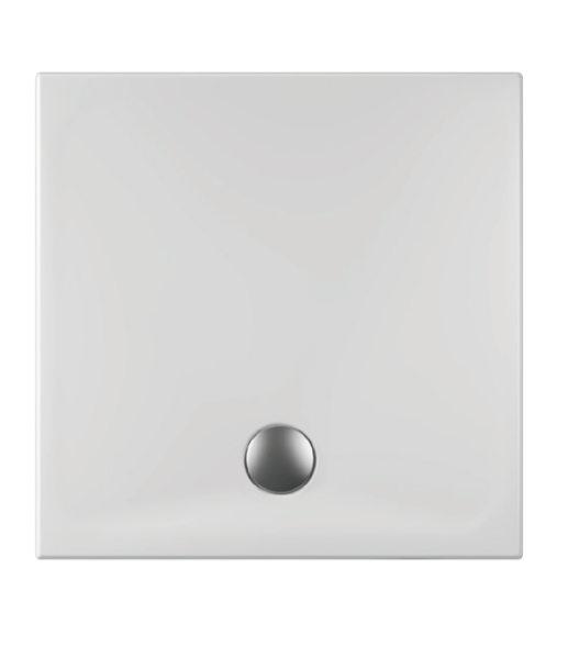 Душевой поддон 800х800 ISVEA квадратный цвет белый матовый 10DT9704B-42L