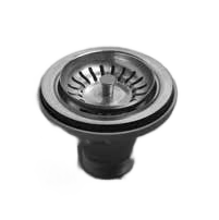 Донный клапан SIMAS с закрытием под давлением цвет нержавеющая сталь без перелива 1 ? - 40 мм PLQ