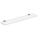 Полочка COLOMBO DESIGN PLUS W4916.HPS1 стеклянная цвет нержавеющая сталь