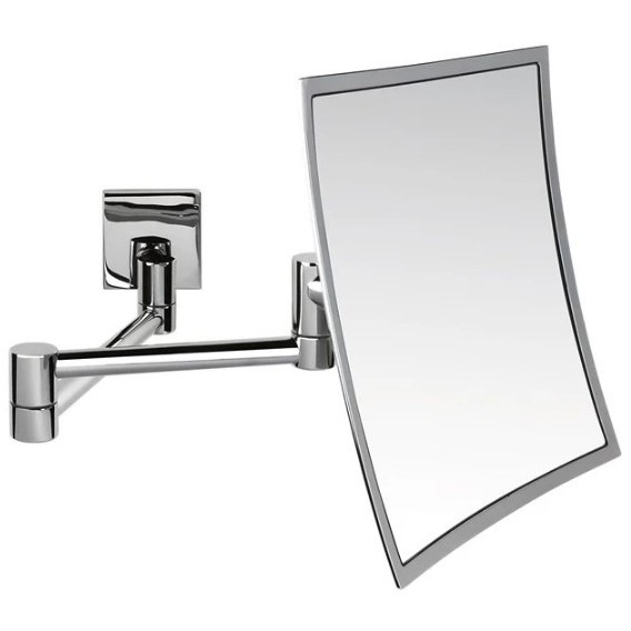 Косметическое зеркало COLOMBO DESIGN SPECCHI INGRANDITORI B9754 настенное увеличение 3,5 раза цвет хром