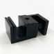 Vincea Душевая дверь Слим-Н (Slim-N) VDS-4SN110CLB, 1100, черный, стекло прозрачное