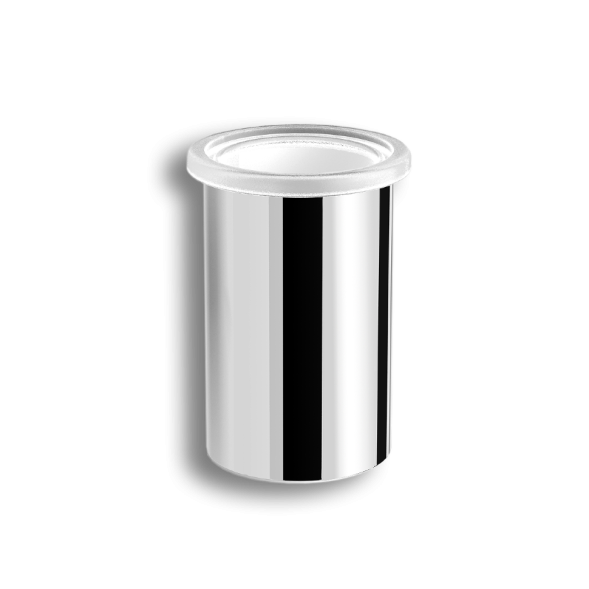 Стакан LANGBERGER LUGANO 23013A настольный цвет хром