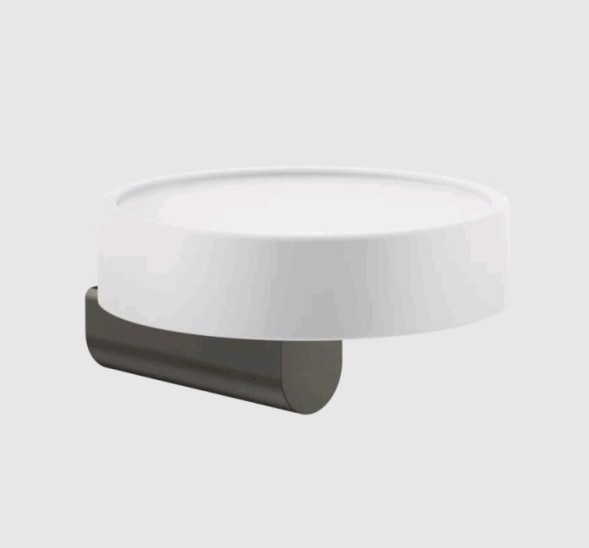 Gessi Мыльница, Rilievo, шгв 115*120*58, цвет белый#медь брашированная  59501#708