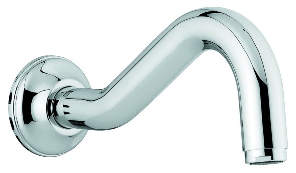 Emmevi, изогнутый излив для внутристенного смесителя, цвет хром C01029/CR