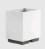 Gessi Стакан, Rettangolo, шгв 105*85*125, цвет чёрный#черный брашированный металл  20832#707