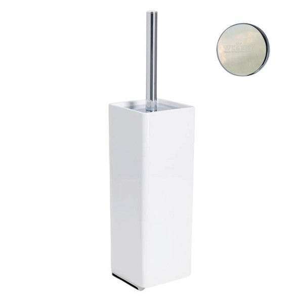 Ершик для унитаза подвесной Webert Living LV501301345, никель