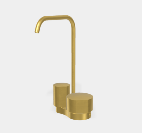 Смеситель для раковины, Fima Carlo Frattini, So, цвет-золото брашированное F3171AOS