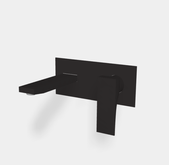 Смеситель для раковины, Fima Carlo Frattini, Zeta, цвет-черный матовый F3971WX5NS