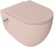 Унитаз ISVEA Infinity подвесной с функцией биде цвет лососевый матовый 10NFS1005I-2S