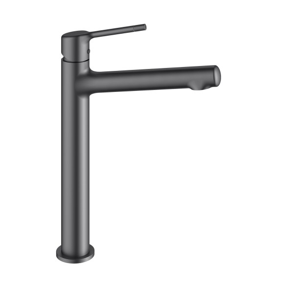 Vincea Смеситель для раковины Феерие (Feerie) VBF-5FE2GM, вороненая сталь