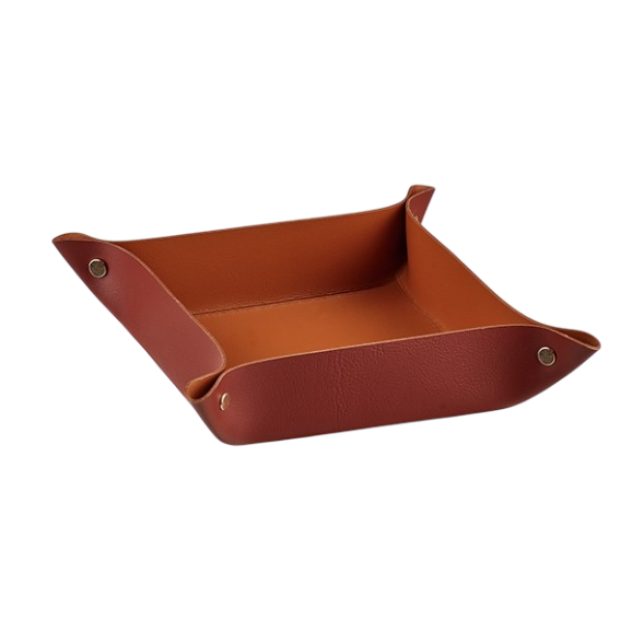 Мелочница COLOMBO DESIGN ADJ 109.30/09 настольная цвет коньяк/бордо