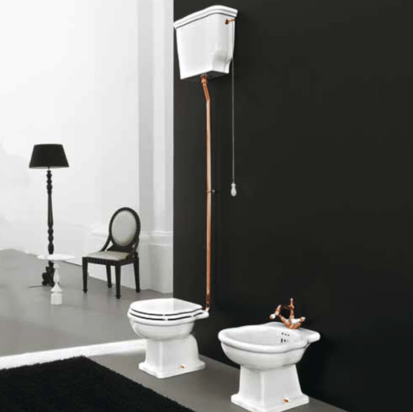 Механизм смыва для высокого бачка Artceram HERMITAGE цвет бронза HEA006 72