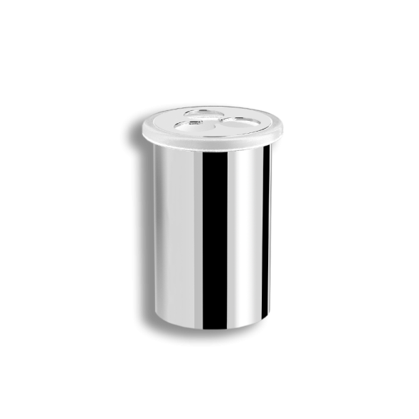 Стакан LANGBERGER LUGANO 23029A настольный цвет хром