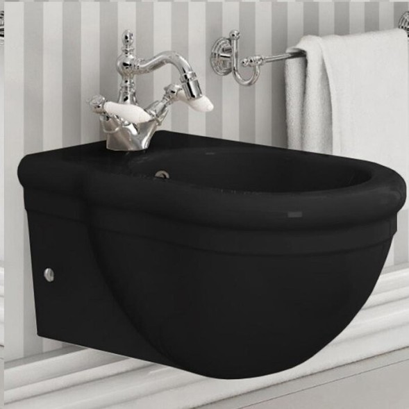 Биде Artceram Hermitage подвесной  с одним отверстием цвет черный HEB003 03 00