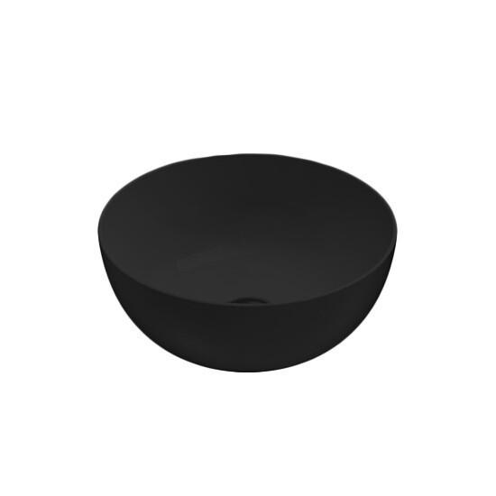 Раковина GLOBO T-EDGE накладная цвет черный матовый B6T37AR