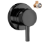 Смеситель Bossini Z10201473BOS001 для ванны и душа встраиваемый с внутренней частью на 1 потребителя цвет черный матовый
