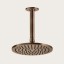 Gessi Верхний душ, GOCCIA, 152*152, цвет Старинная латунь  33752#713