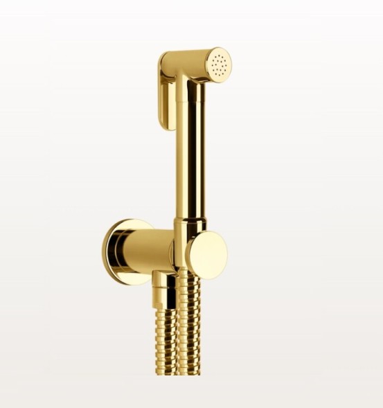 Gessi Гигиенический душ, цвет золото  14331#246