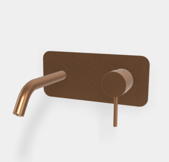 Смеситель для раковины, Fima Carlo Frattini, Spillo Up, цвет-бронза брашированная янтарная F3051WX5ZS