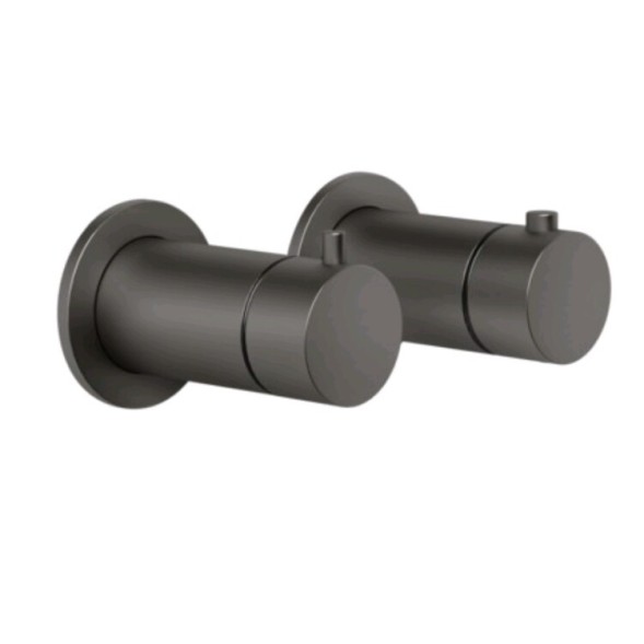Gessi Смеситель для душа, Anello, на 1 потребитель, цвет Черный брашированный металл  63331#707
