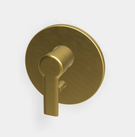 Смеситель для душа, Fima Carlo Frattini, Mast, цвет-брашированное золото F3139X2OS