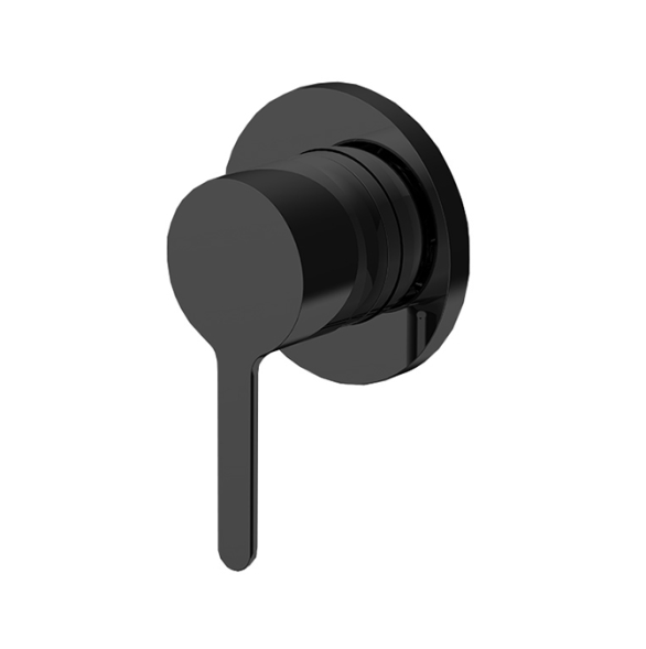 Смеситель для душа, Fima Carlo Frattini, Snap, цвет-черный матовый F3113N1NS