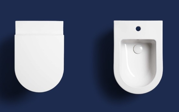 Унитаз HATRIA FUTURA A0Y9BA25 подвесной безободковый слив Vortex цвет белый матовый