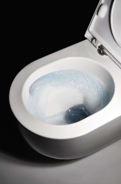 Унитаз HATRIA FUTURA A0Y9BA25 подвесной безободковый слив Vortex цвет белый матовый