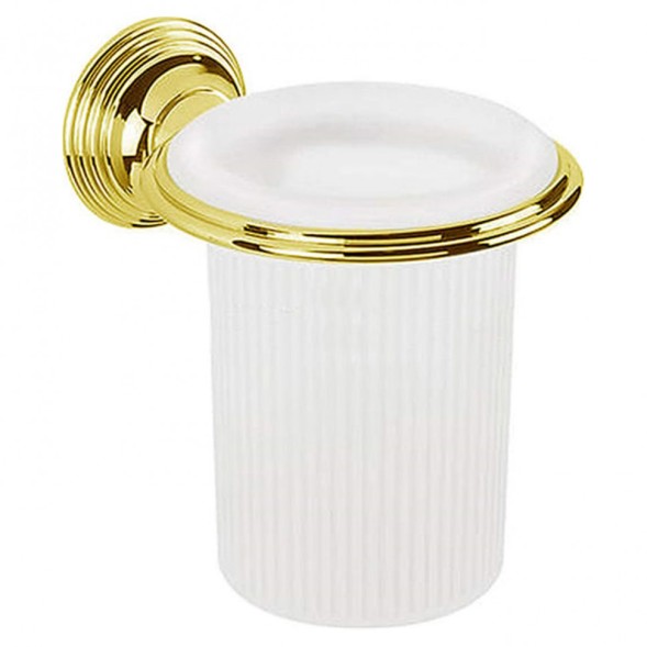 Стакан COLOMBO DESIGN HERMITAGE B3302.HPS настенный цвет золото