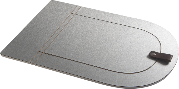 Сиденье с крышкой Artceram The One с микролифтом цвет inox THA001 79