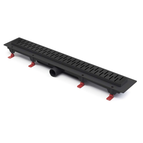 Paini Душевой лоток Medium 750 мм, черный матовый