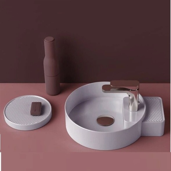 Мыльница Artceram Cartesio  накладная цвет шампань CAC002 02 00