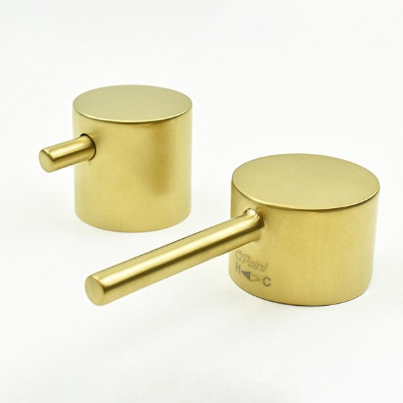 Paini 78PJ6911 Смеситель для душа Кокс с дивертором на 2 потребителя, встраиваемый, брашированное золото